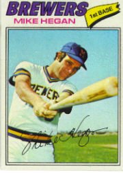1977 Topps Baseball Cards      507     Mike Hegan